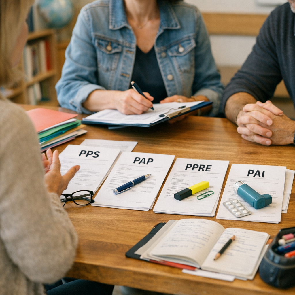 PPS, PAP, PPRE, PAI : comment choisir le bon plan pour répondre aux besoins éducatifs particuliers