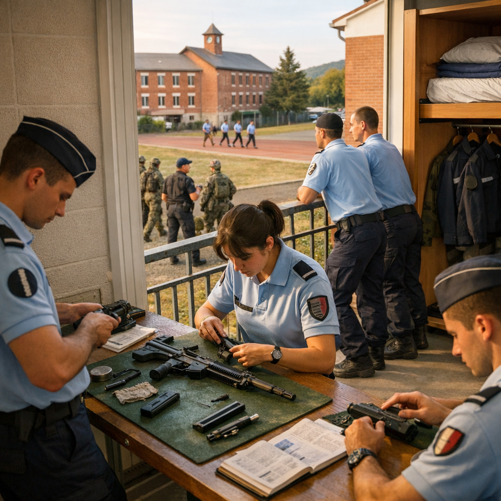 Comment se passe l'école de sous-officier de gendarmerie au quotidien ?