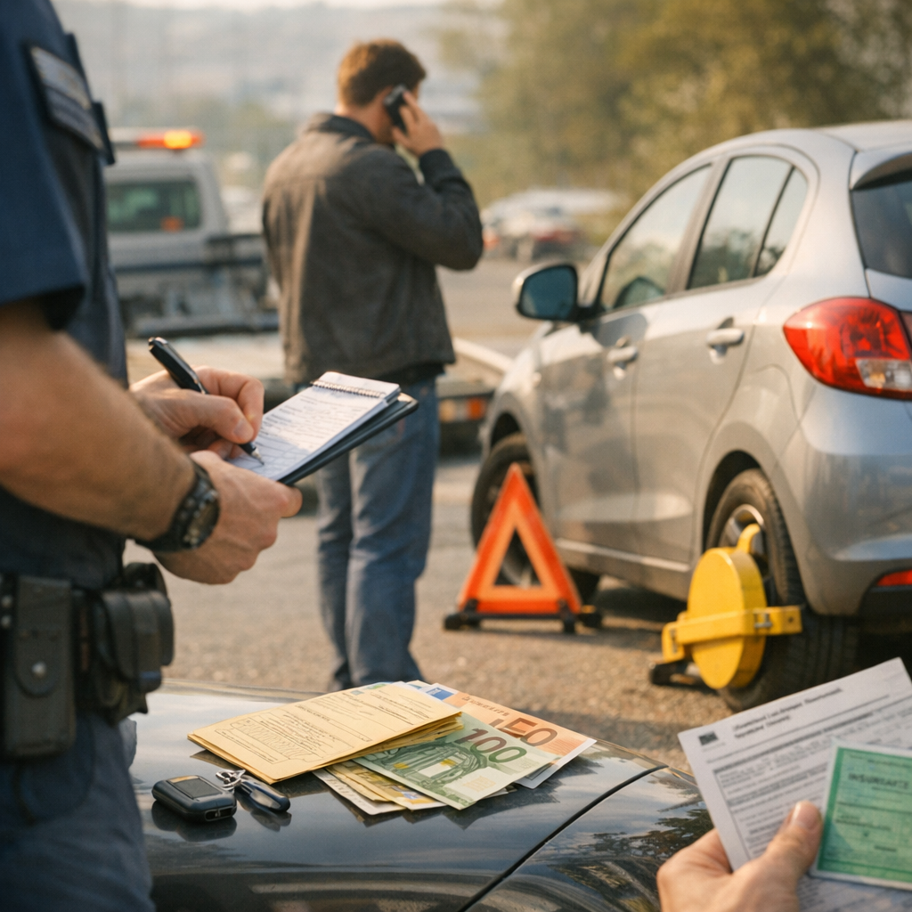 Quels risques en cas de contrôle technique dépassé : amende, immobilisation, assurance