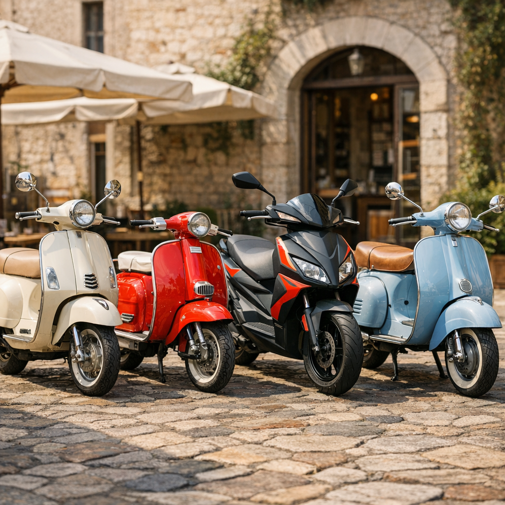 Les grandes marques de scooter italien : Vespa, Lambretta, Aprilia et les autres