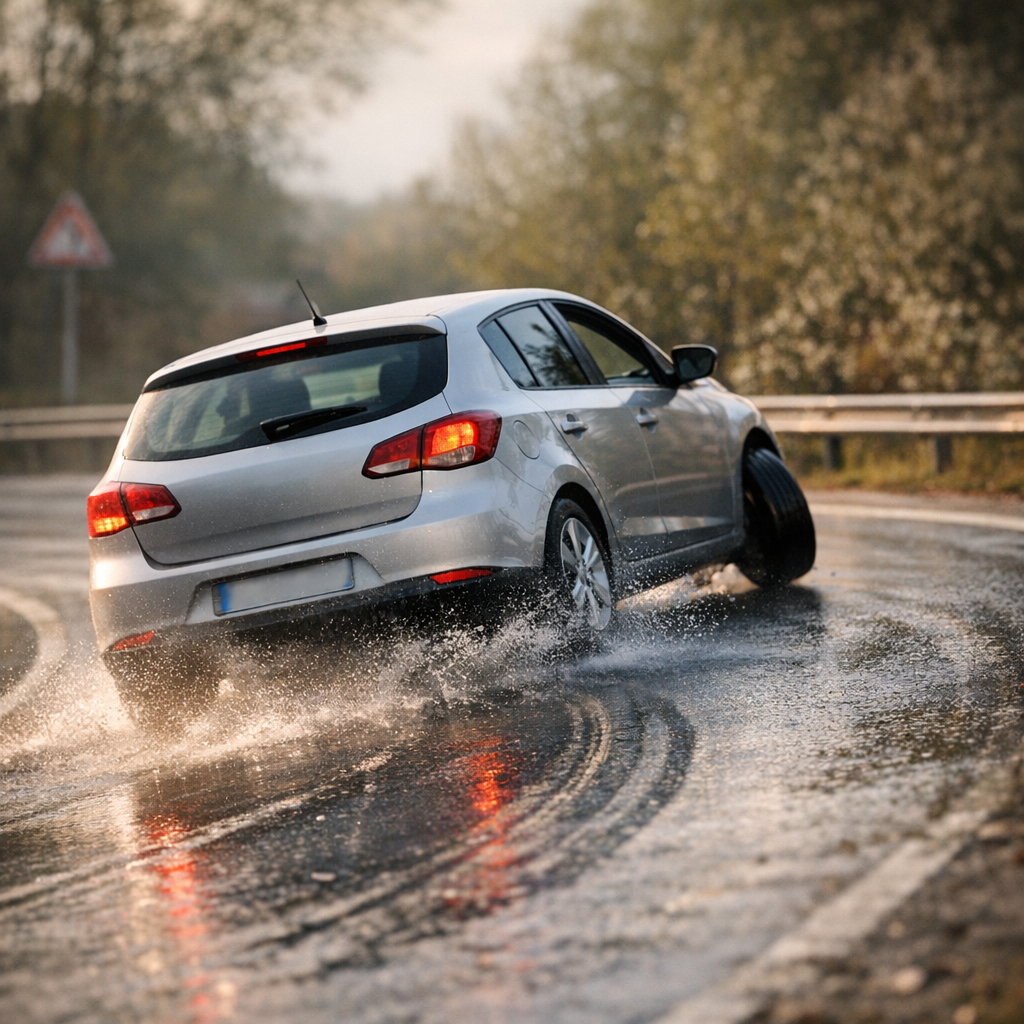 Pourquoi une voiture peut déraper
