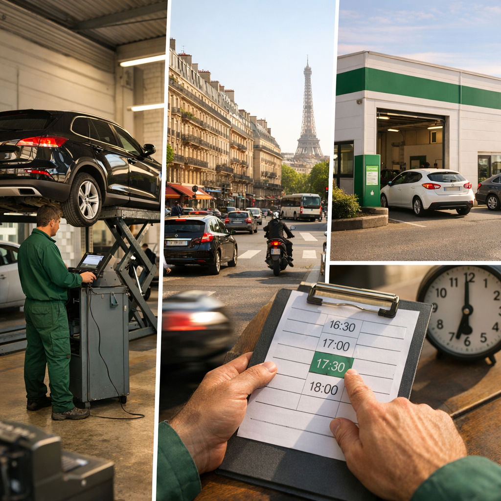 Ce qui fait vraiment varier le tarif chez DEKRA : véhicule, ville, réseau et créneau