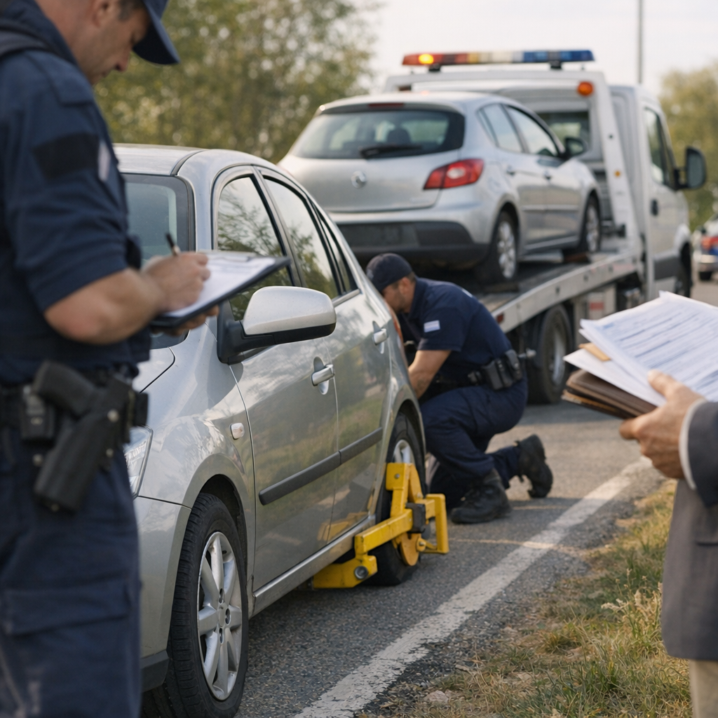 Quelles sanctions en cas de contrôle technique dépassé : amende, immobilisation, confiscation, assurance