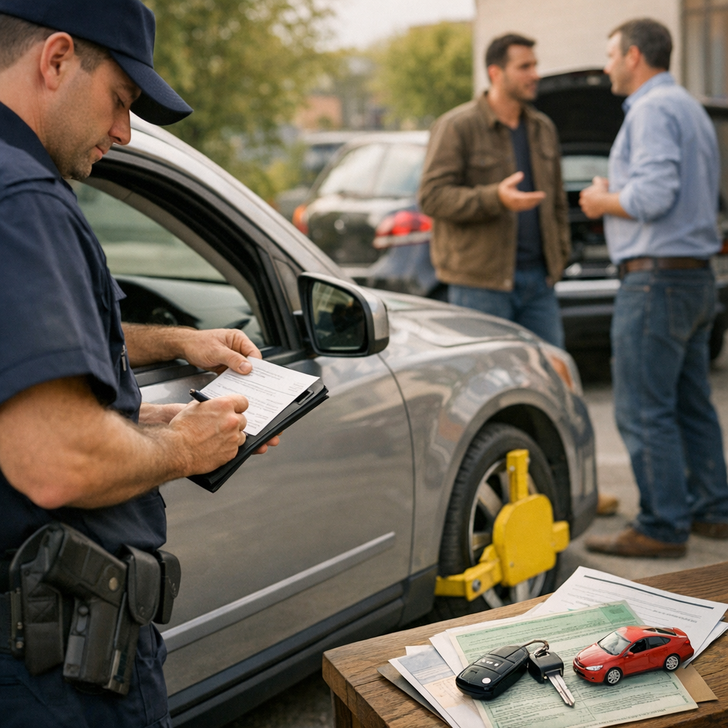 Quels risques si la date est dépassée : amende, immobilisation, vente et assurance selon le cas
