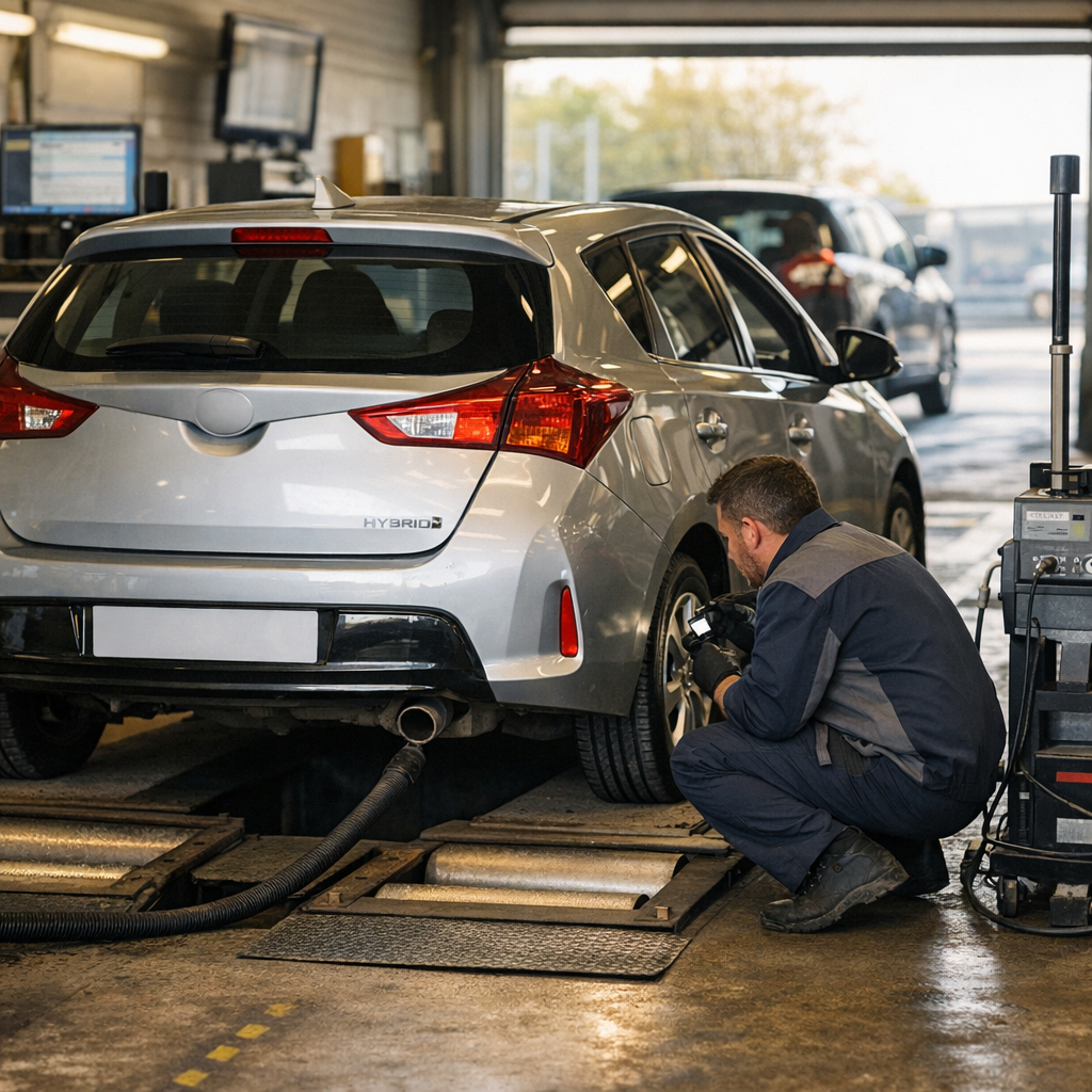 Toyota hybride, essence, diesel : les points qui comptent vraiment au contrôle technique