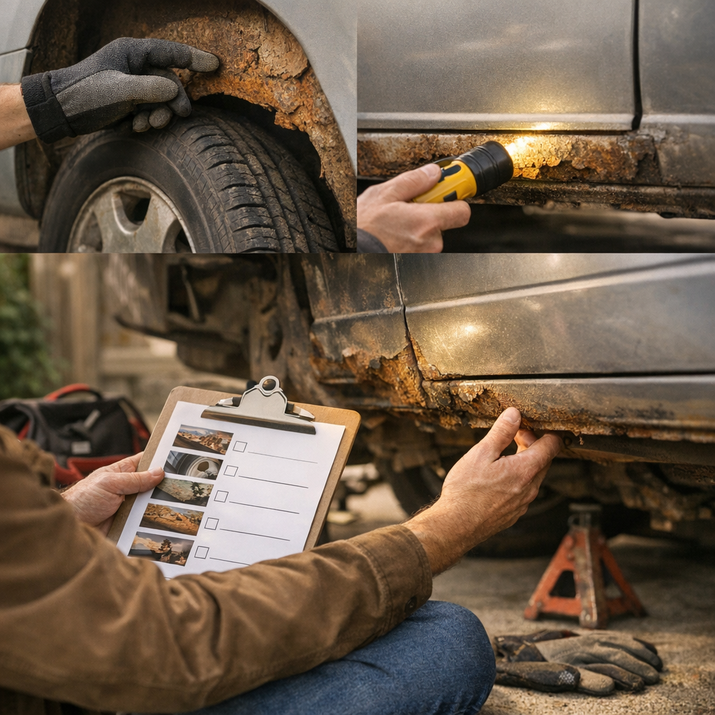 Pré-diagnostic terrain avant rendez-vous : checklist visuelle des zones à inspecter soi-même