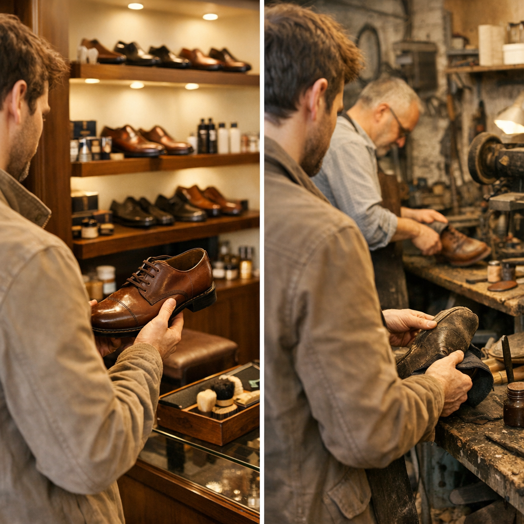 Acheter chez Monsieur Chaussure ou aller chez un cordonnier : comment choisir selon votre besoin ?