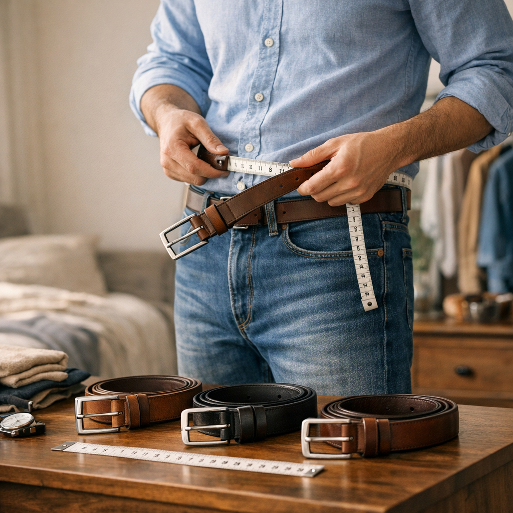 Quelle taille de ceinture choisir pour homme ?