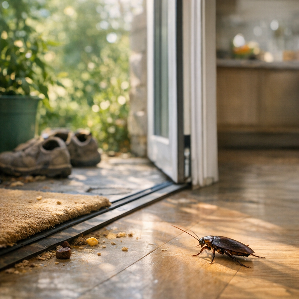 Pourquoi les blattes de jardin rentrent dans la maison et qu’est-ce qui les attire vraiment