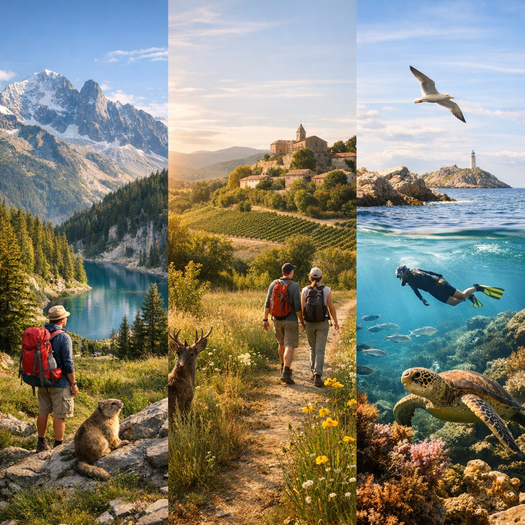 Parc national, parc naturel régional, parc naturel marin : le tableau comparatif qui fait gagner des points
