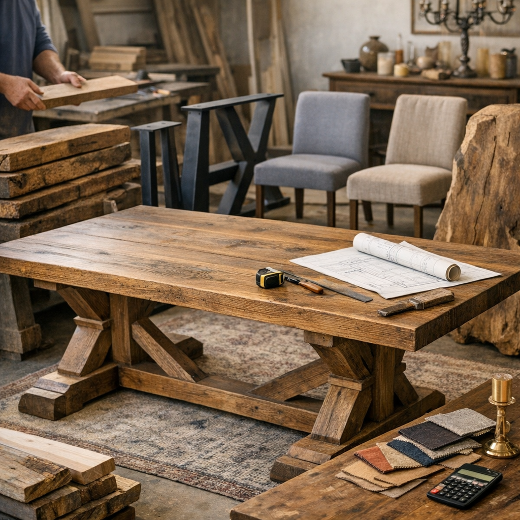 Ce qui fait vraiment monter ou baisser le prix d’une table monastère