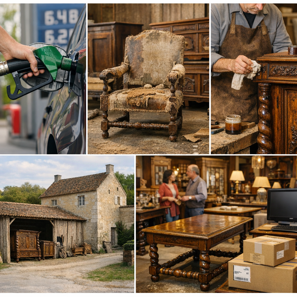 Ce qui fait vraiment varier le prix : essence, état, restauration, provenance et canal de vente