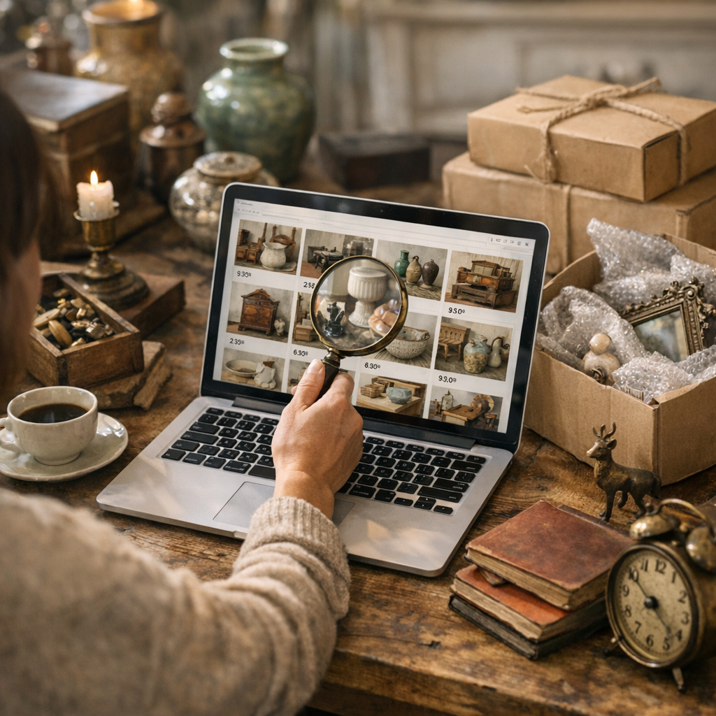Comment reconnaître une brocante en ligne vraiment économique