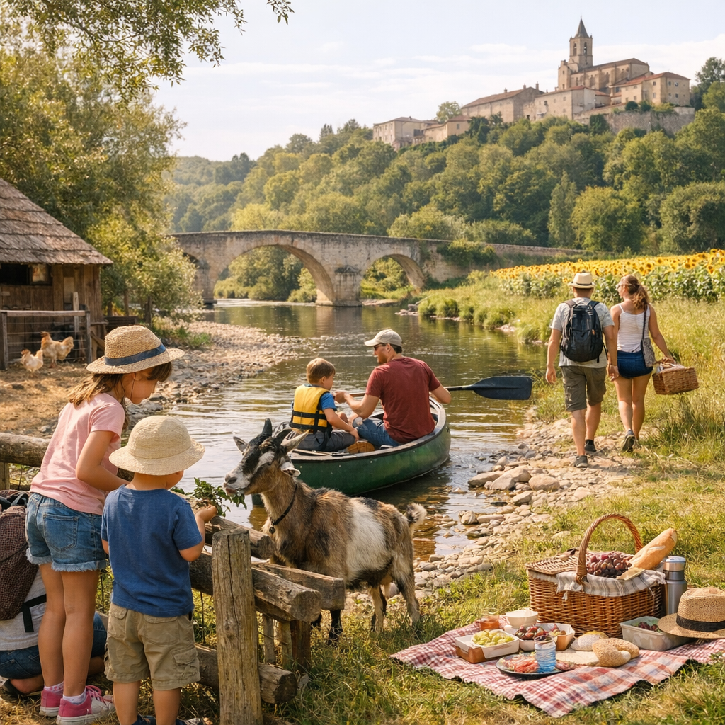 Les sorties qui marchent vraiment en famille dans le Gers, avec critères pratiques que les guides oublient souvent