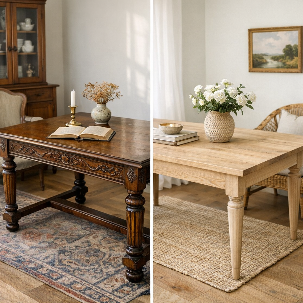 Comment moderniser une table ancienne sans faire d'erreur irréversible ?