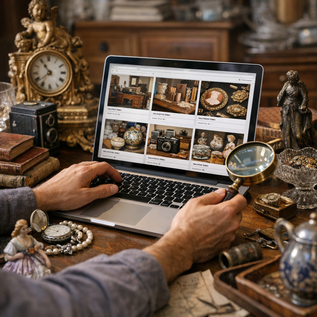 Quels sites choisir pour une vente d’antiquités brocante en ligne selon l’objet et le niveau d’exigence