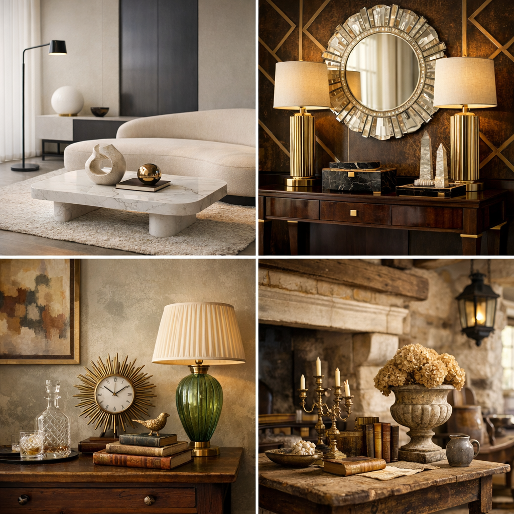 Les styles qui fonctionnent vraiment : moderne, Art déco, vintage et inspiration maison de caractère