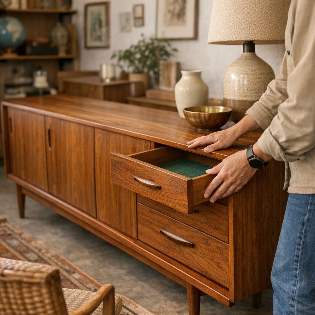 Comment reconnaître une belle enfilade vintage avant achat