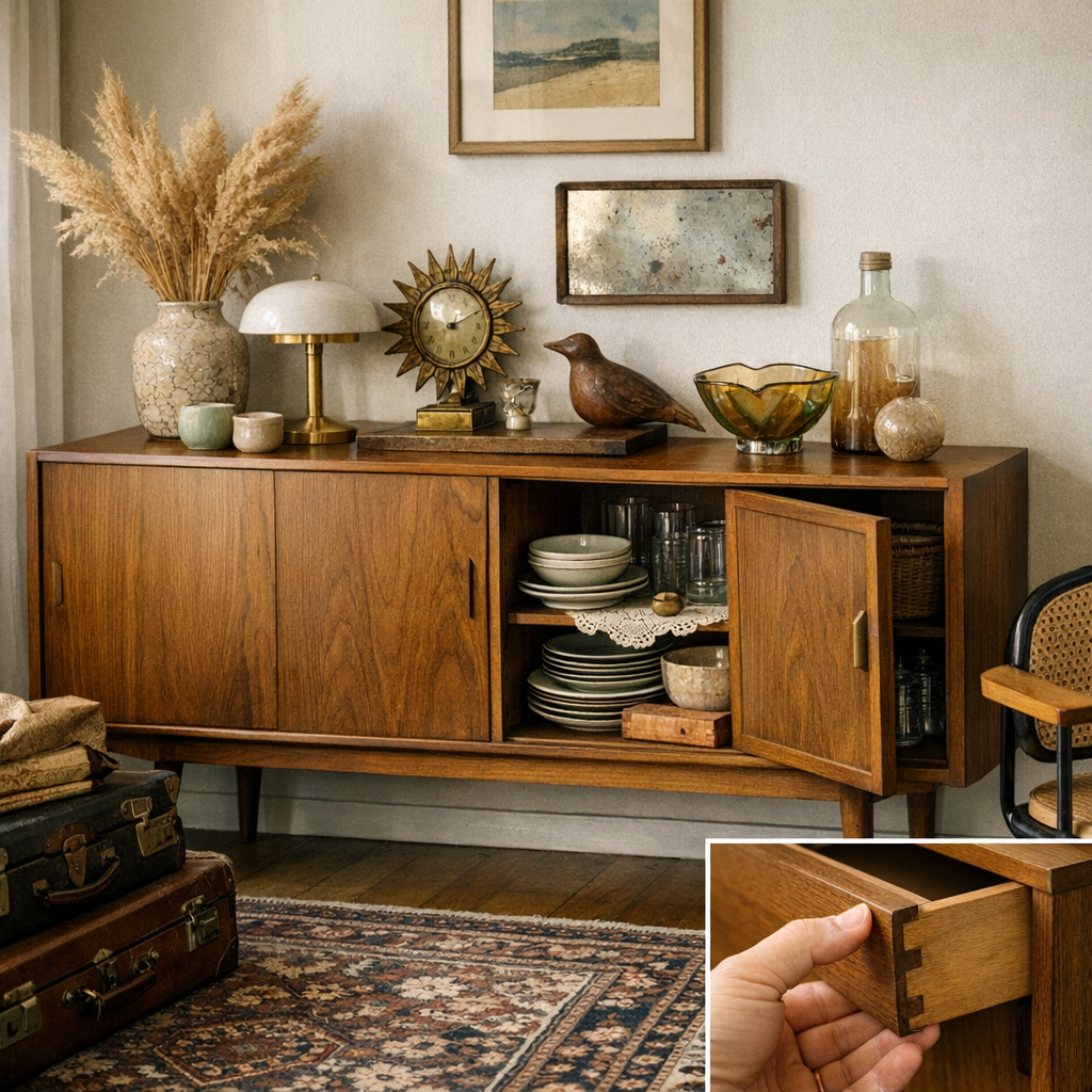 Quels critères font varier le prix d’un buffet vintage