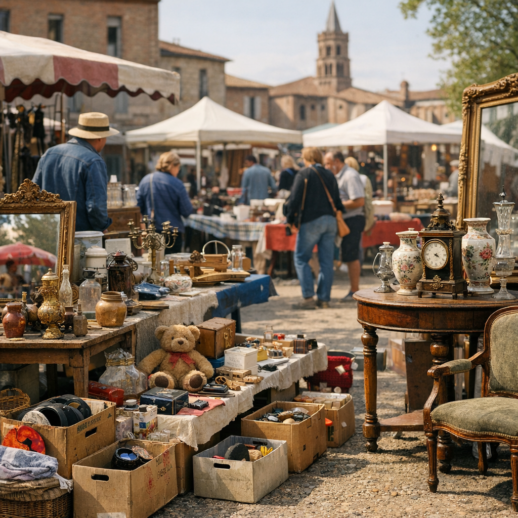 Brocante, vide-grenier ou antiquaire : quelle option choisir autour de Toulouse