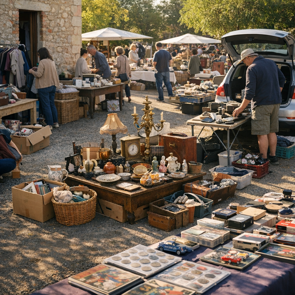 Vide-grenier, brocante, vide-maison, bourse : comprendre les formats avant de partir
