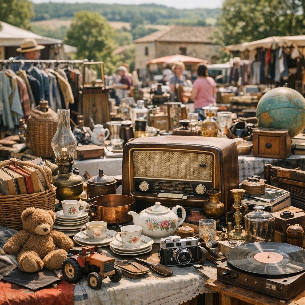 Que peut-on vraiment trouver dans un vide grenier du Gers ?