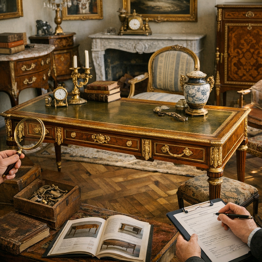 Ce qui fait monter ou baisser la valeur d'un meuble Louis XVI