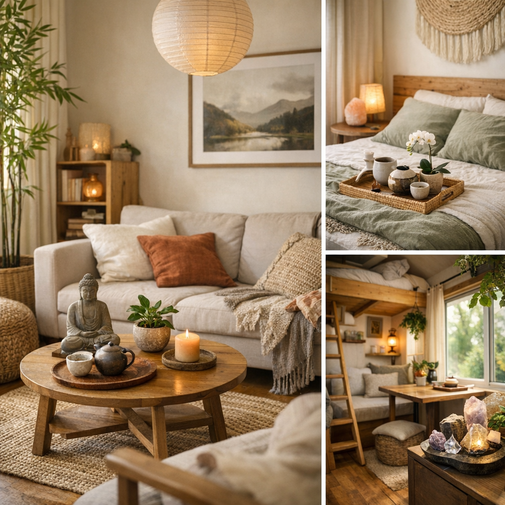 Pièce par pièce : comment appliquer le feng shui dans un salon, une chambre ou une petite maison sans tout racheter