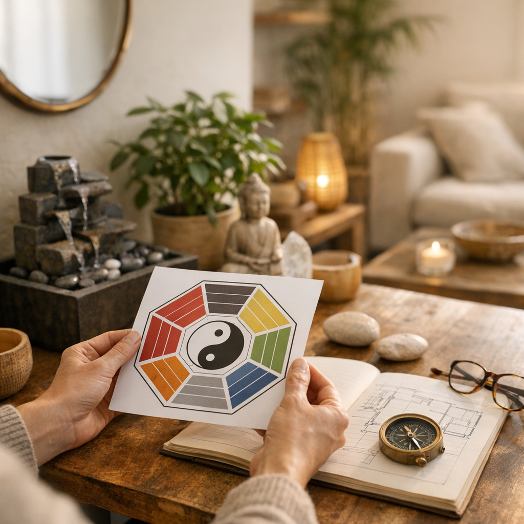 Comment utiliser le feng shui chez soi sans superstition : critères concrets, erreurs fréquentes et limites réelles