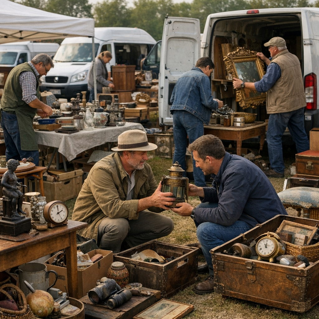 Comment fonctionne une brocante professionnelle sur le terrain