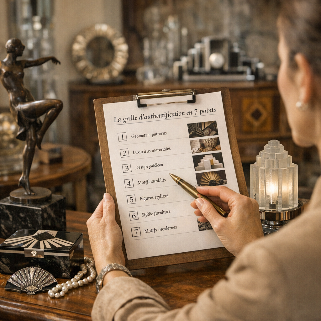 Comment reconnaître le style Art déco ? La grille d'authentification en 7 points d'une antiquaire