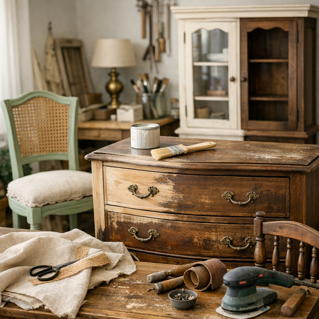 Quels meubles anciens peut-on upcycler sans faire d’erreur ?