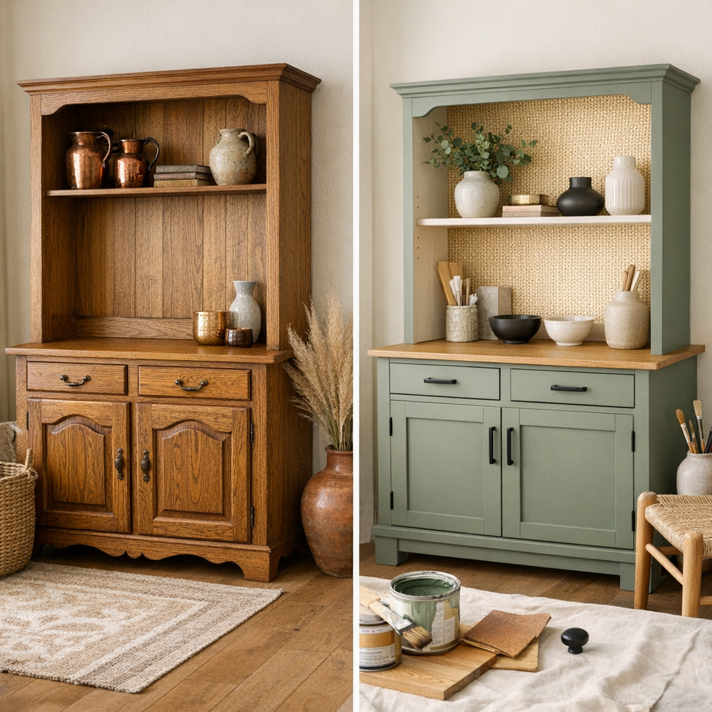 Comment moderniser sans dénaturer : couleurs, finitions et idées pour un meuble rustique ou en chêne