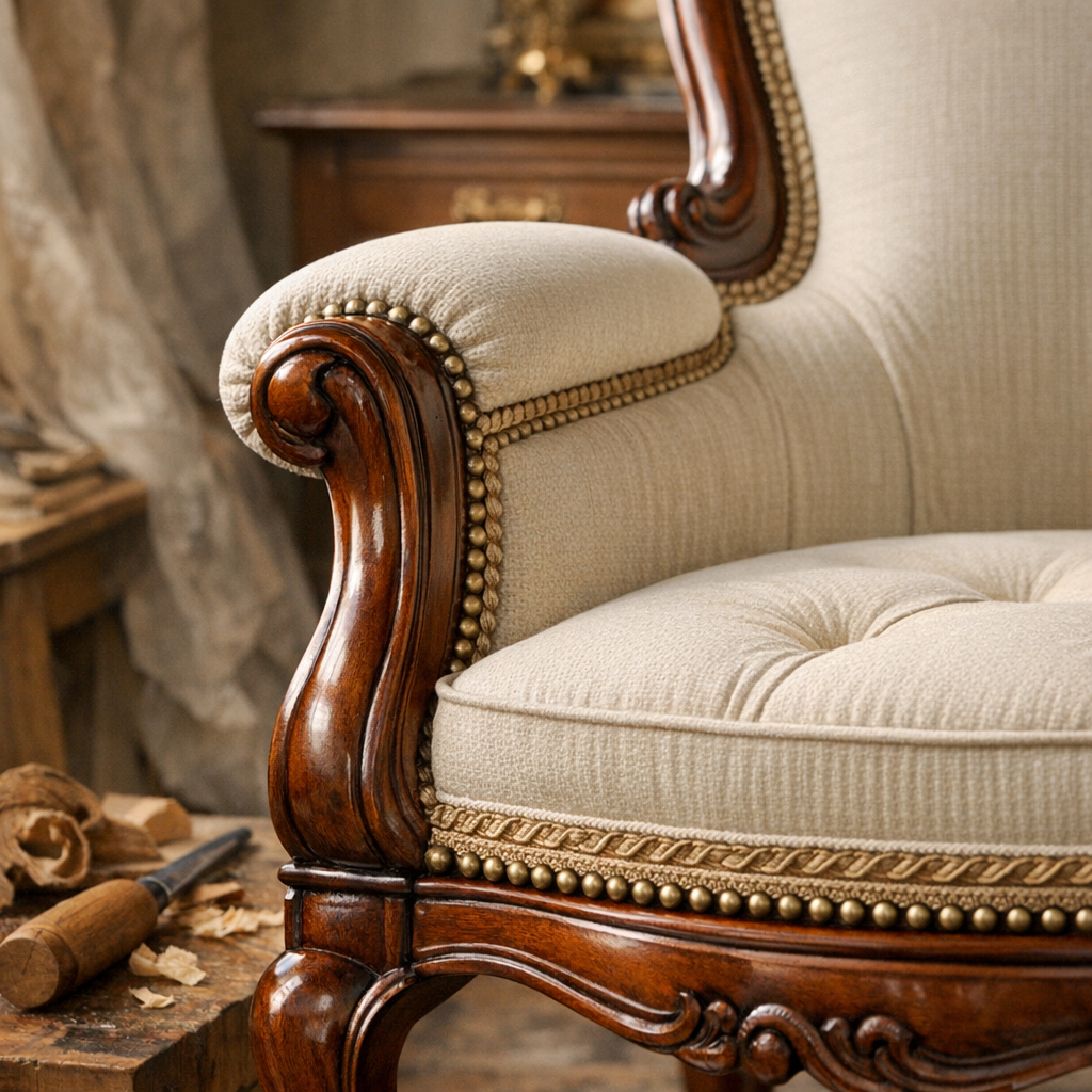 Bois, assemblages et garniture : les détails qui révèlent la qualité