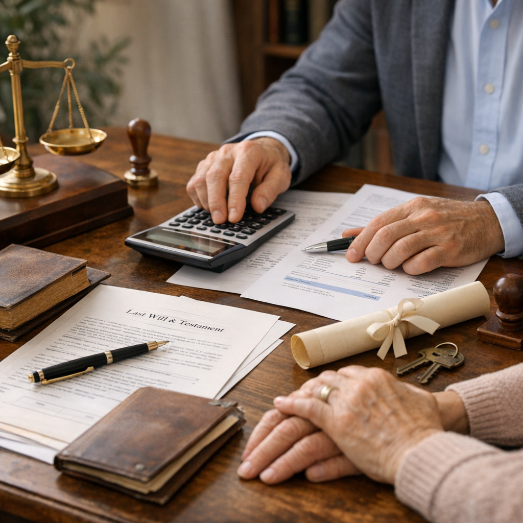 Comment se calculent les frais de notaire dans une succession entre époux