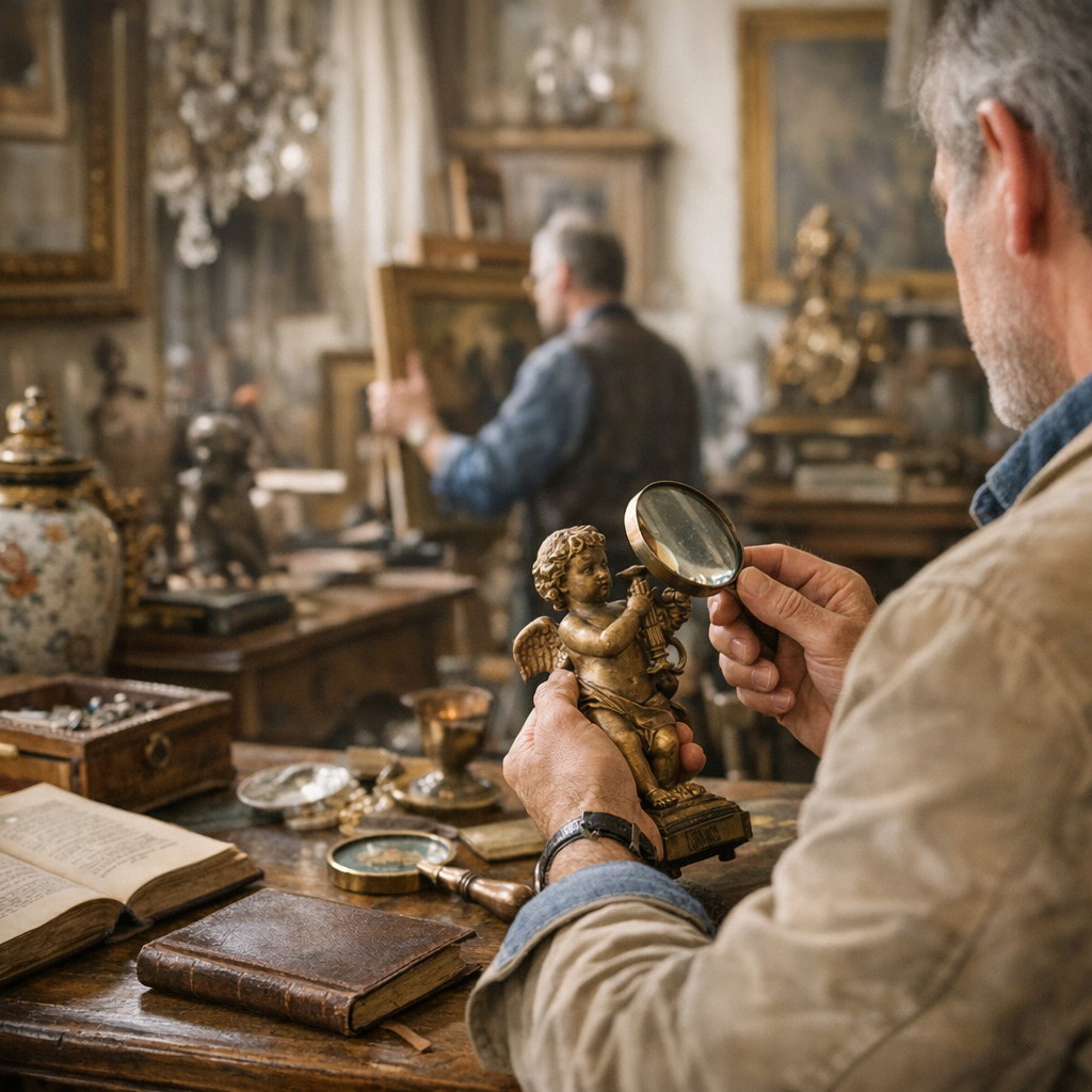 Que fait exactement un antiquaire au quotidien ?