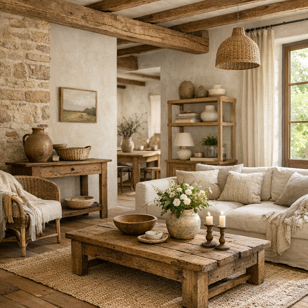 Comment décorer une maison rustique sans l’alourdir