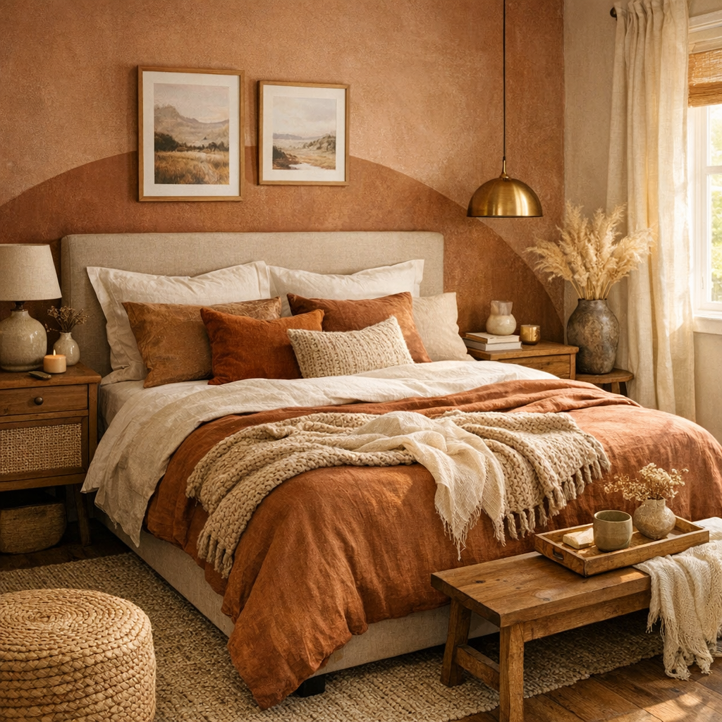 Quelles couleurs et quelles matières choisir pour une chambre parentale chaleureuse ?