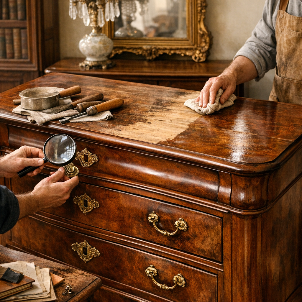 Valeur, authenticité et restauration : ce qui fait vraiment le prix d’un meuble Louis-Philippe