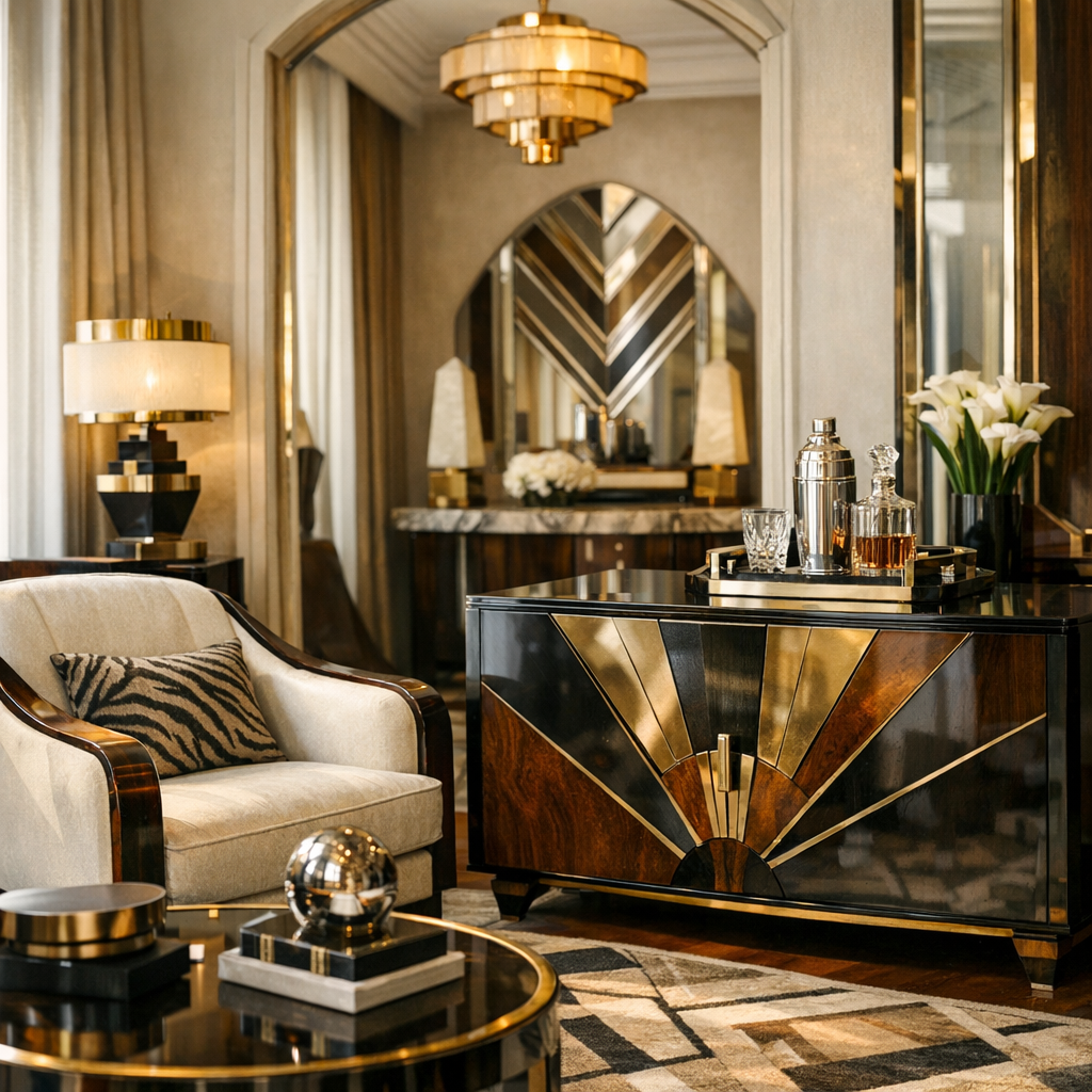 Comment reconnaître le style Art déco sur un meuble ou dans un intérieur