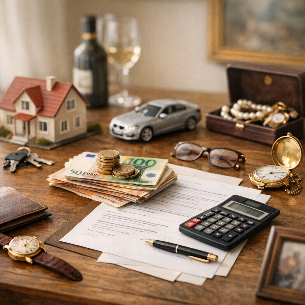 Quels biens entrent dans le calcul des droits de succession ?