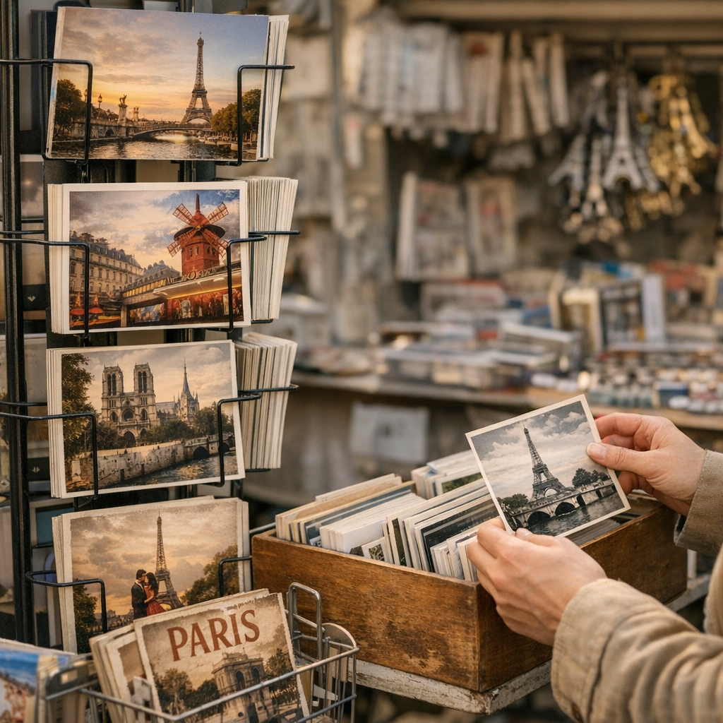 Où trouver une carte postale de Paris selon son besoin