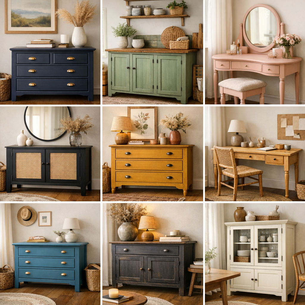 Les 8 idées de couleur les plus réussies selon le type de meuble et l’ambiance recherchée