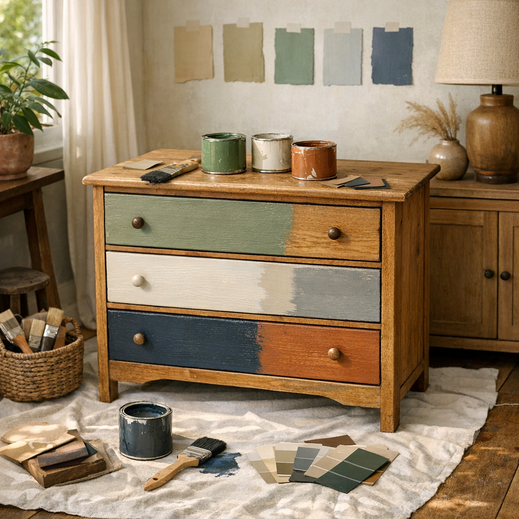 Quelle couleur choisir pour relooker un meuble en bois ? Harmoniser style, essence et lumière