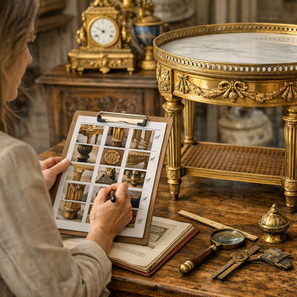 Comment reconnaître le style Louis XVI sur un meuble ancien : la grille d’authentification d’une antiquaire