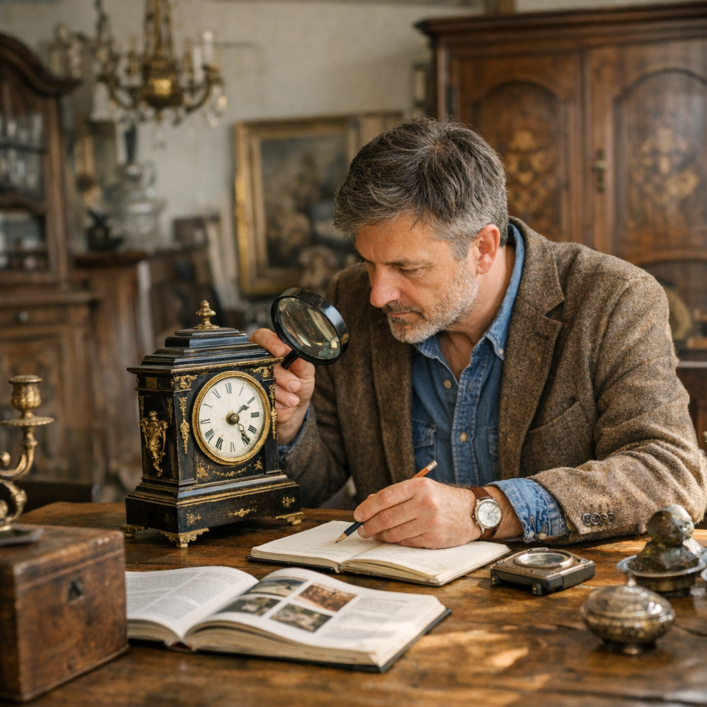 Comment un antiquaire brocanteur estime la valeur d'un meuble ancien ou d'un objet de maison