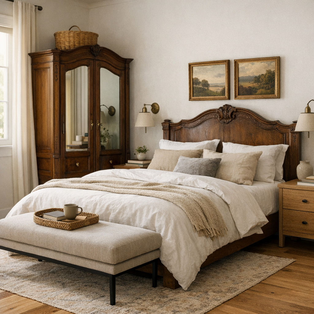 Marier meubles anciens et confort actuel : la vraie question n’est pas le style, mais les proportions