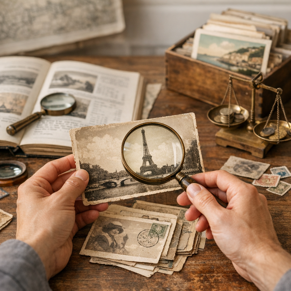 Comment connaître la valeur d’une carte postale ancienne