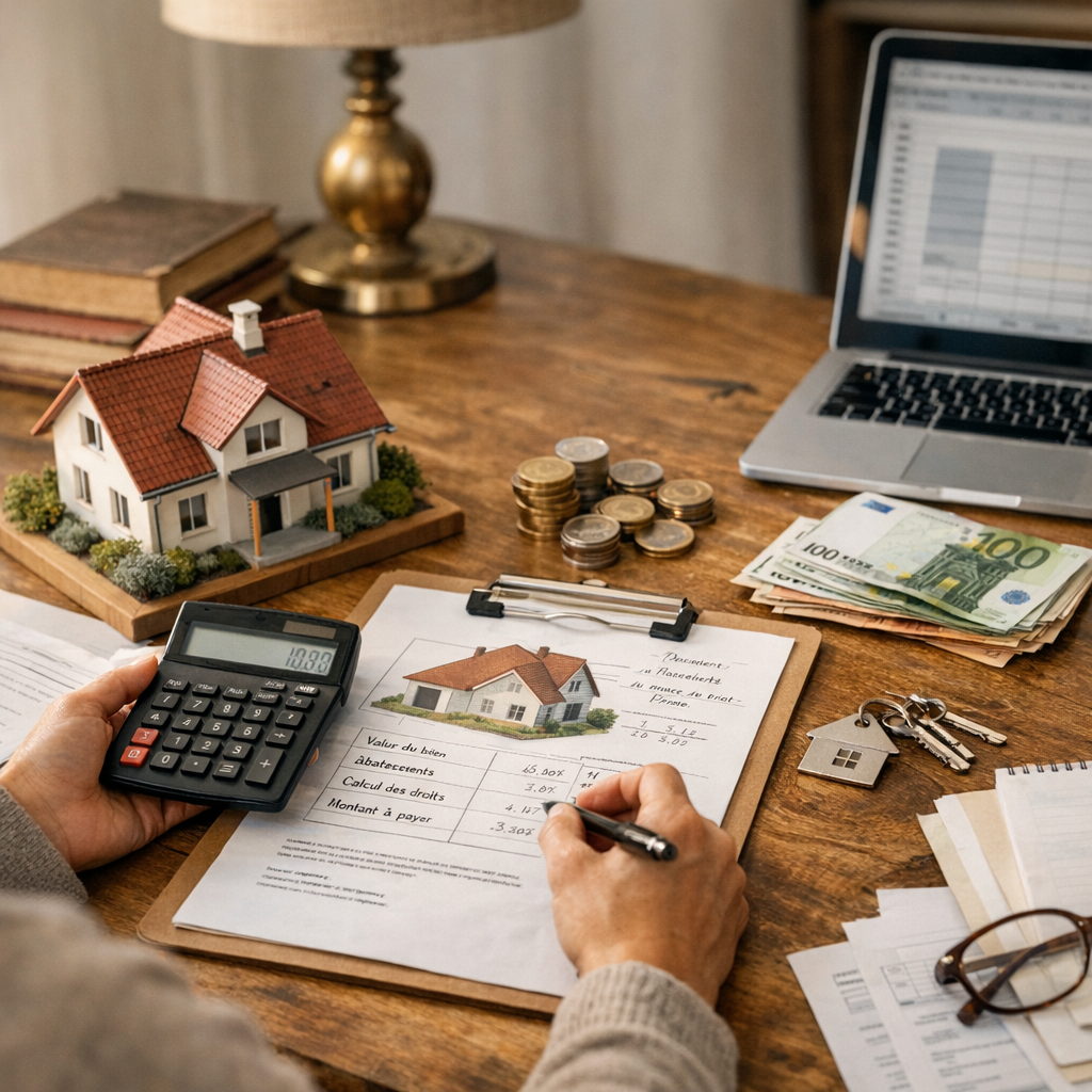 Comment calculer les droits de succession sur une maison