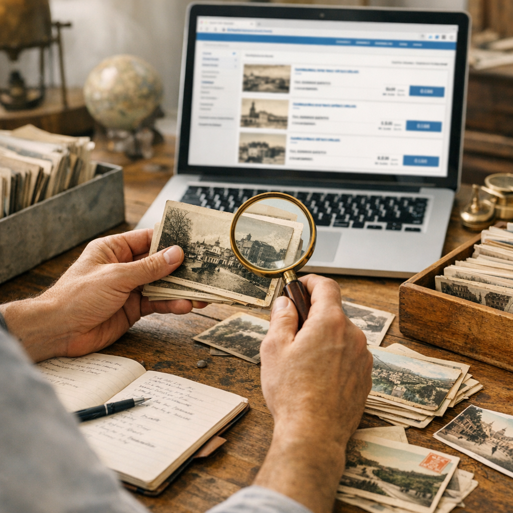Comment vendre sur Delcampe sans sous-évaluer un lot de cartes postales